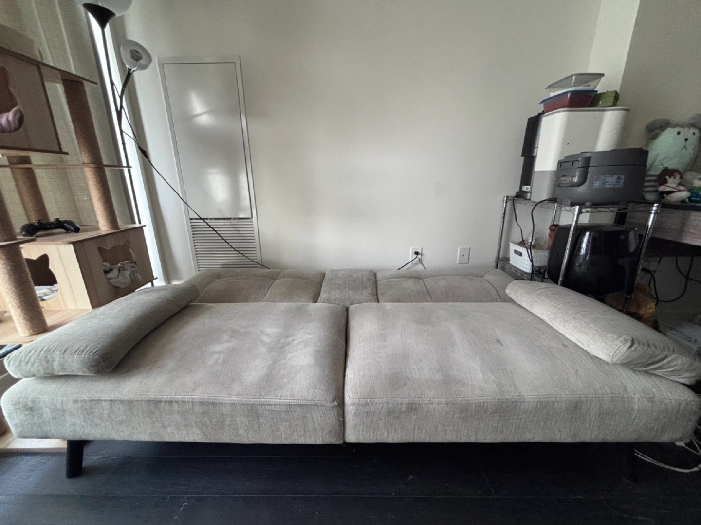 Futon Sofa Bed with Cup Holders - photo 3