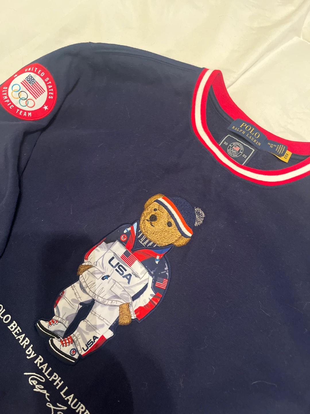Polo Ralph Lauren "USA Olympic Team" Bear Sweatshirt - photo 2