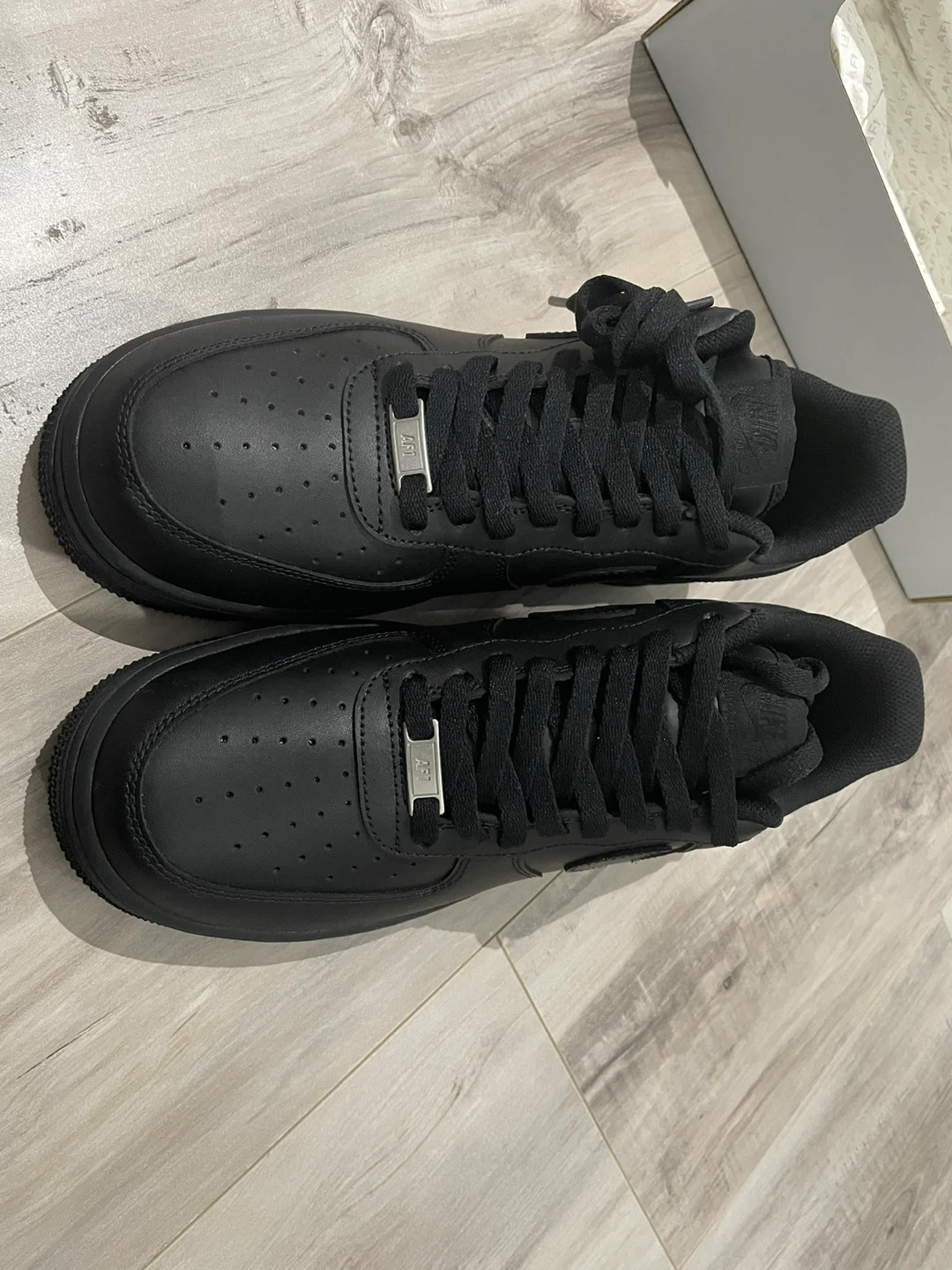 Brand New Nike Airforce 1 Black or White - photo 2