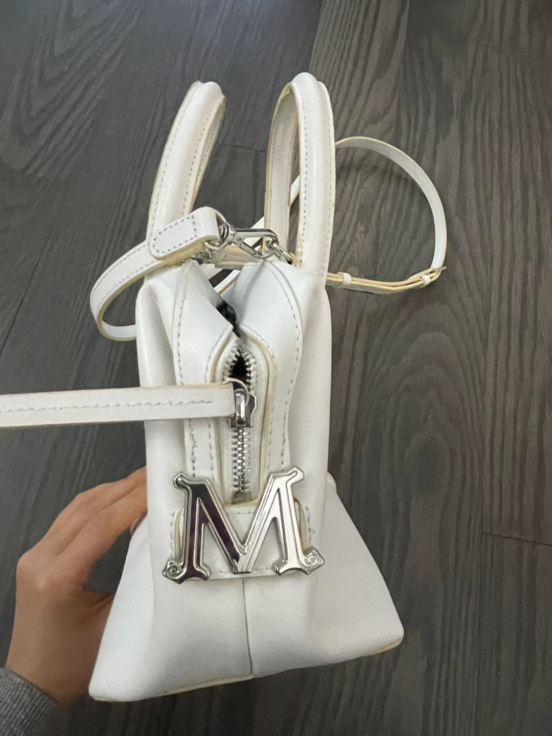 White and yellow MARITA Handbag - photo 3