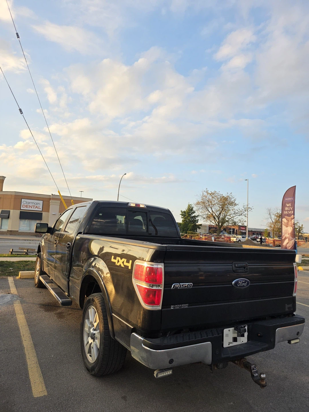 Black Ford F-150 Crew Cab 4x4 Pickup Truck - photo 5
