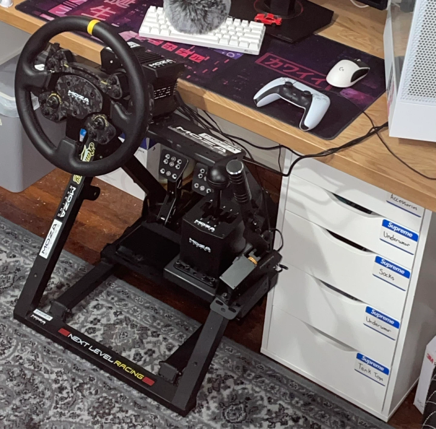 MOZA Racing Simulator Whole Setup