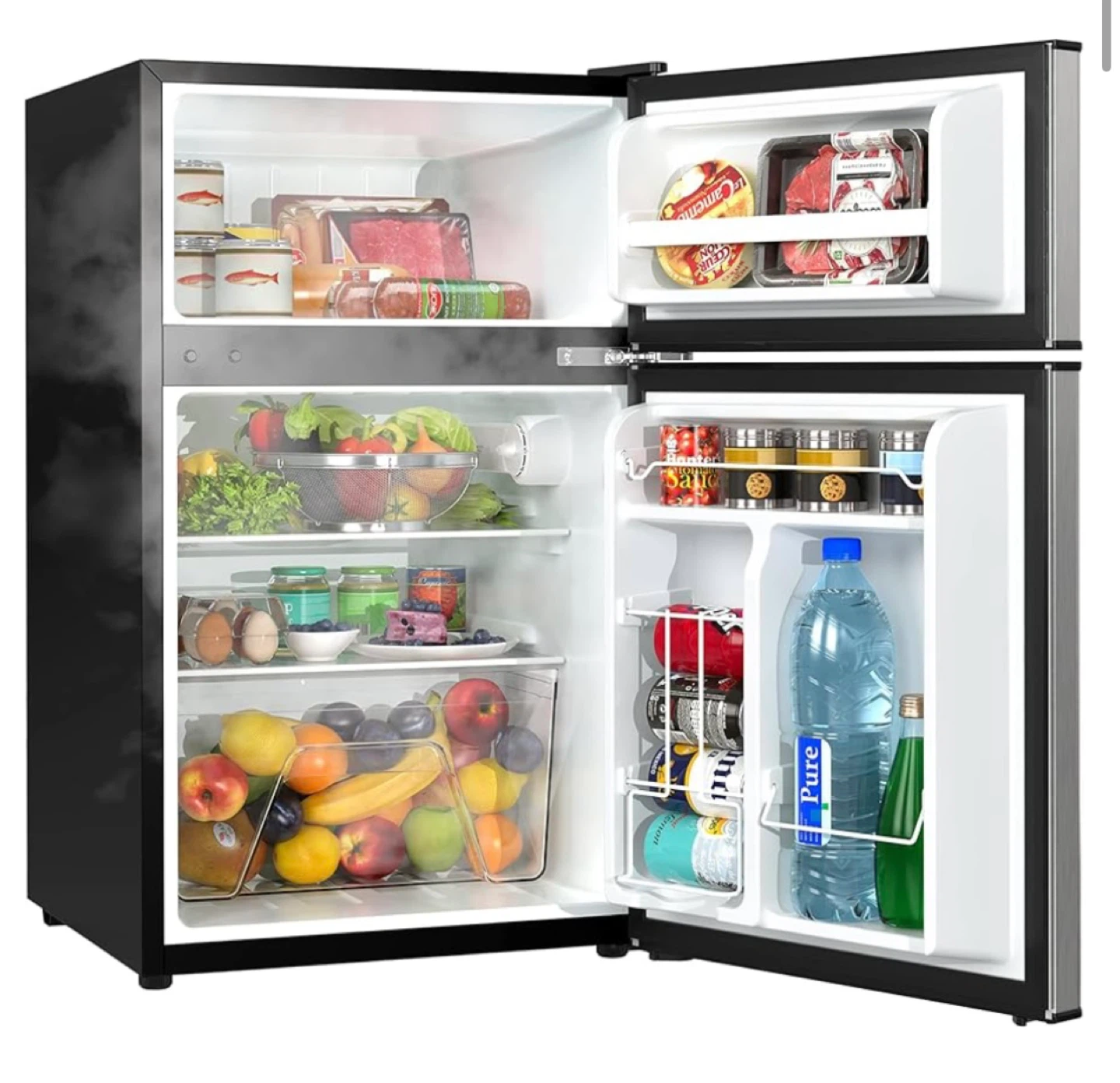 Whirlpool WHR31TS2E 2-Door Refrigerator/Freezer - 3.1 Cu Ft