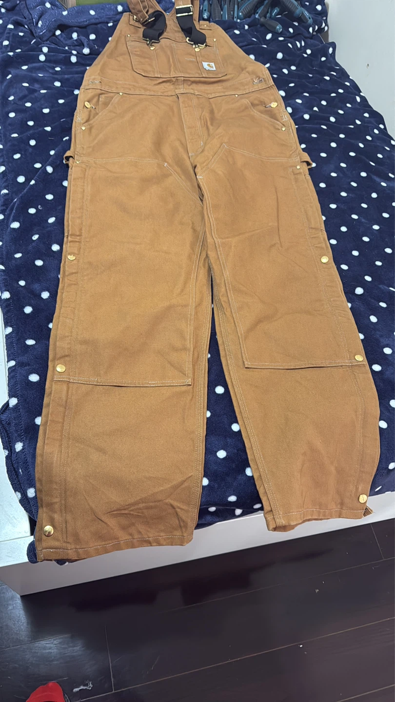 Carhartt Men's Loose Fit Overalls Size 36x32