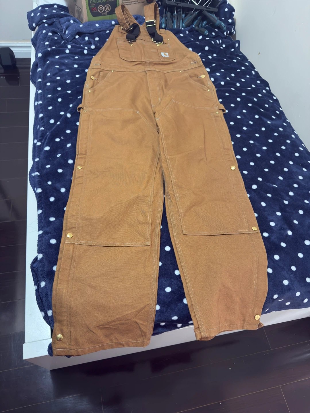 Carhartt Men's Loose Fit Overalls Size 36x32 - photo 2