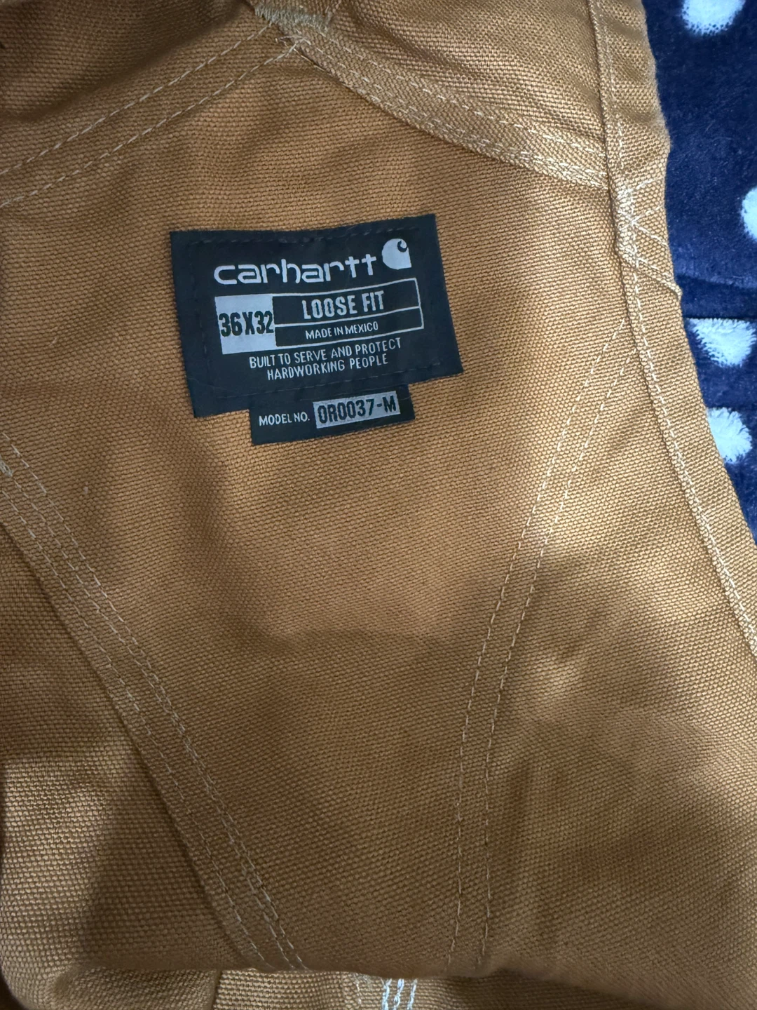 Carhartt Men's Loose Fit Overalls Size 36x32 - photo 4