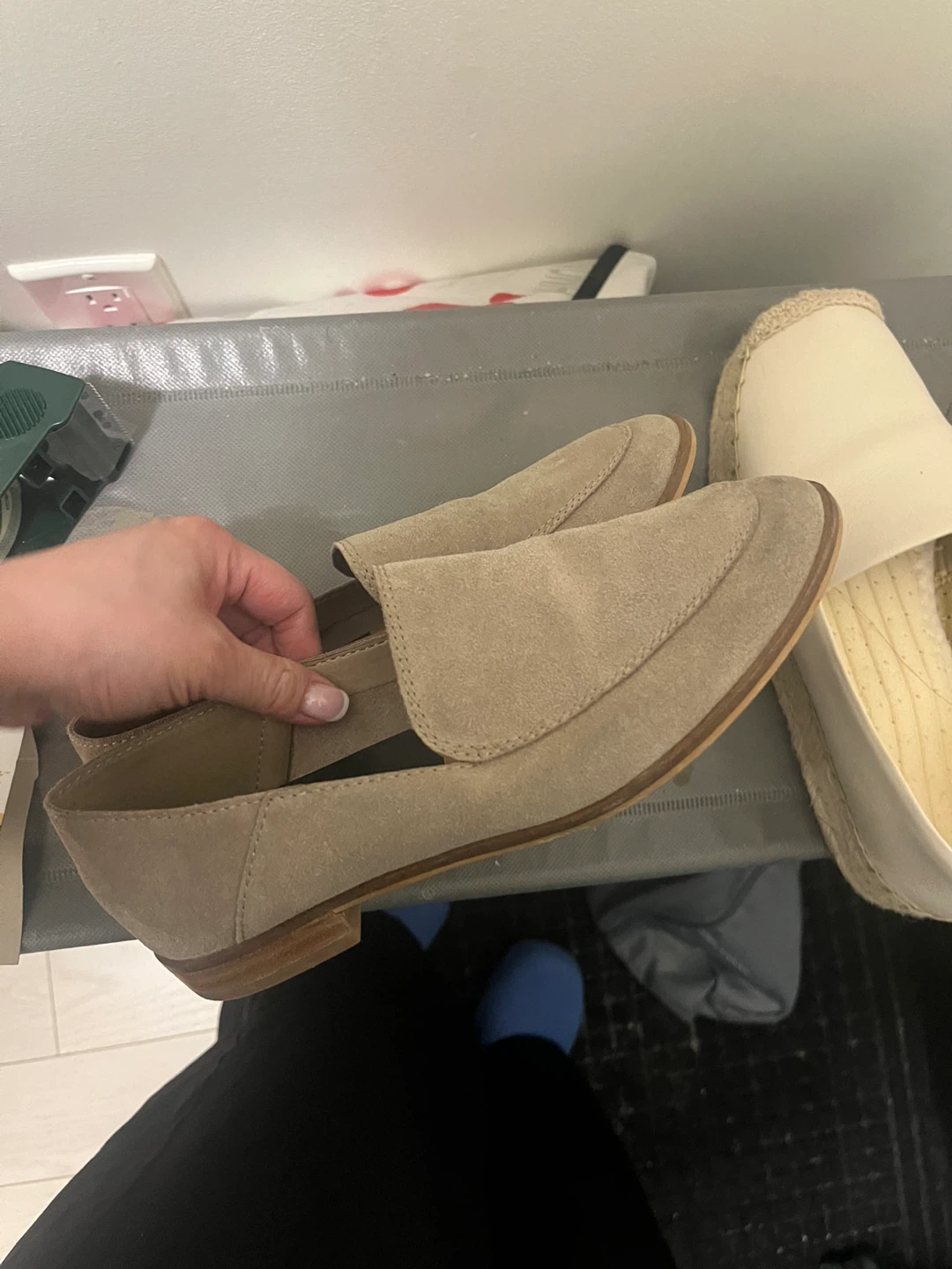 Dolce Vita Suede Loafers - Tan