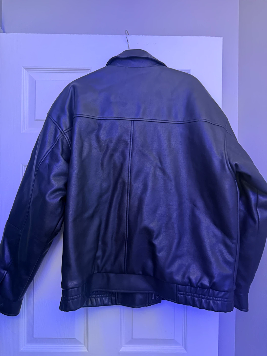 Basic Editions Men's Faux Leather Jacket - photo 2