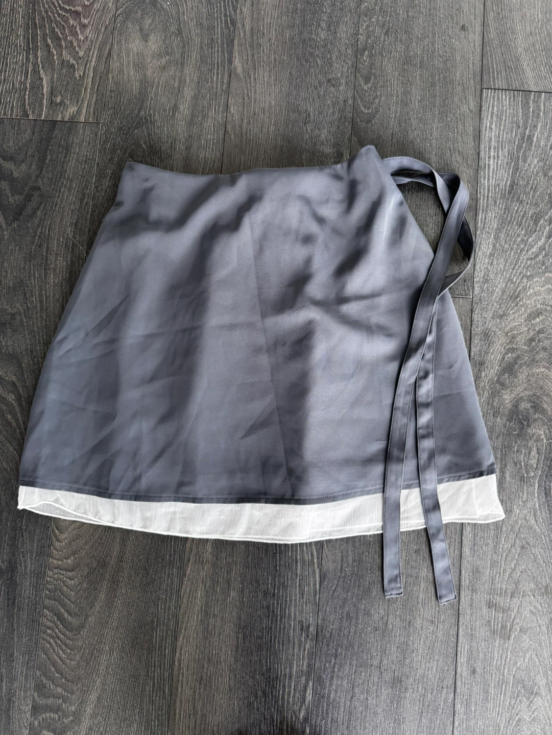After.noon Wrap Skirt - Grey