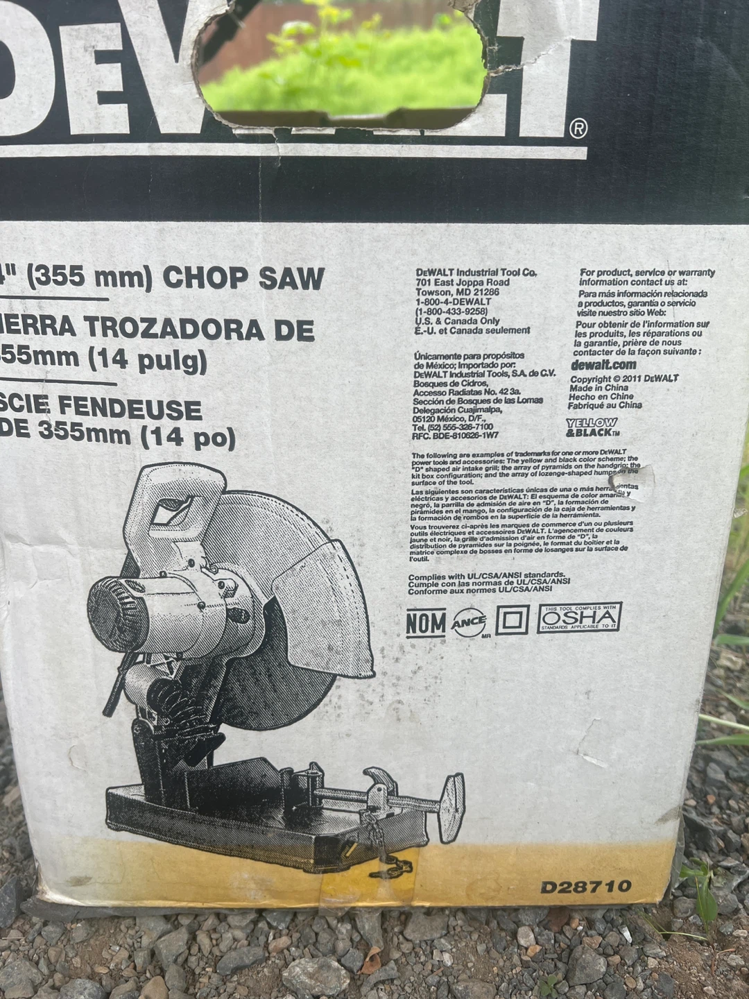 Dewalt Chop Saw
