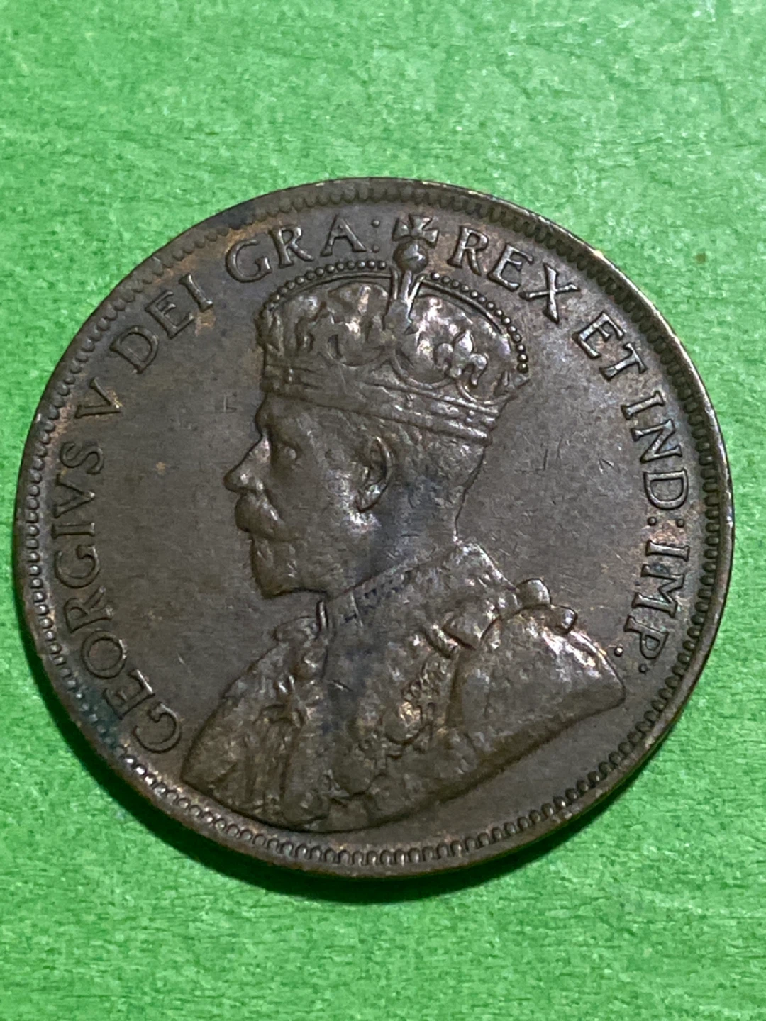 1917 Canada One Cent Coin