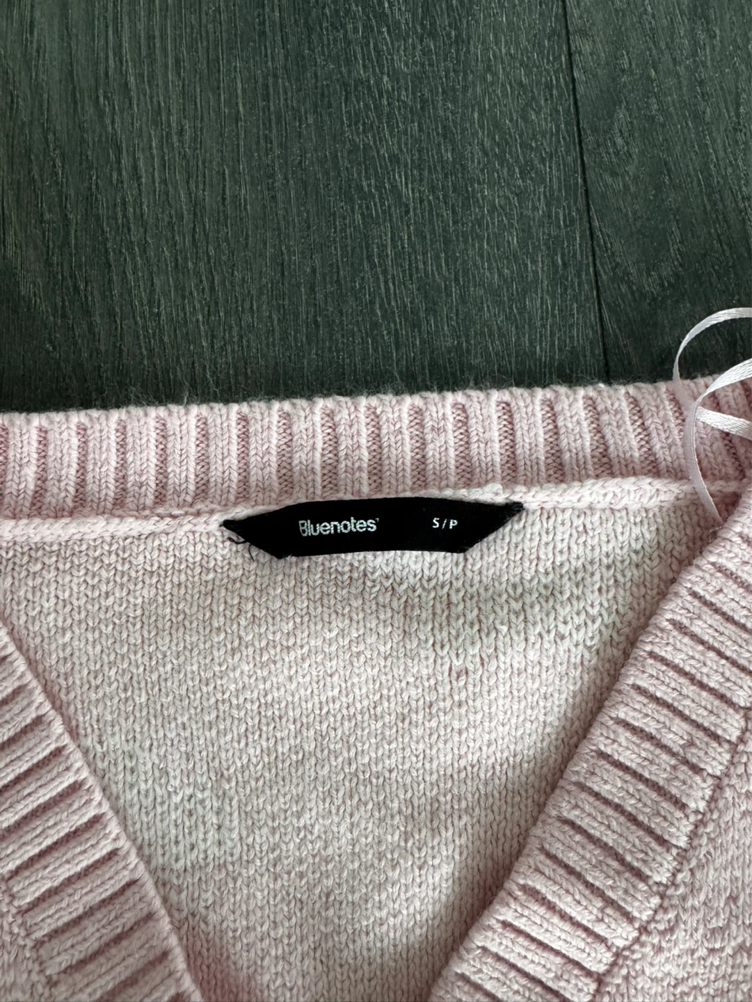 Bluenotes Pink Floral Cardigan Sweater S/P - photo 2