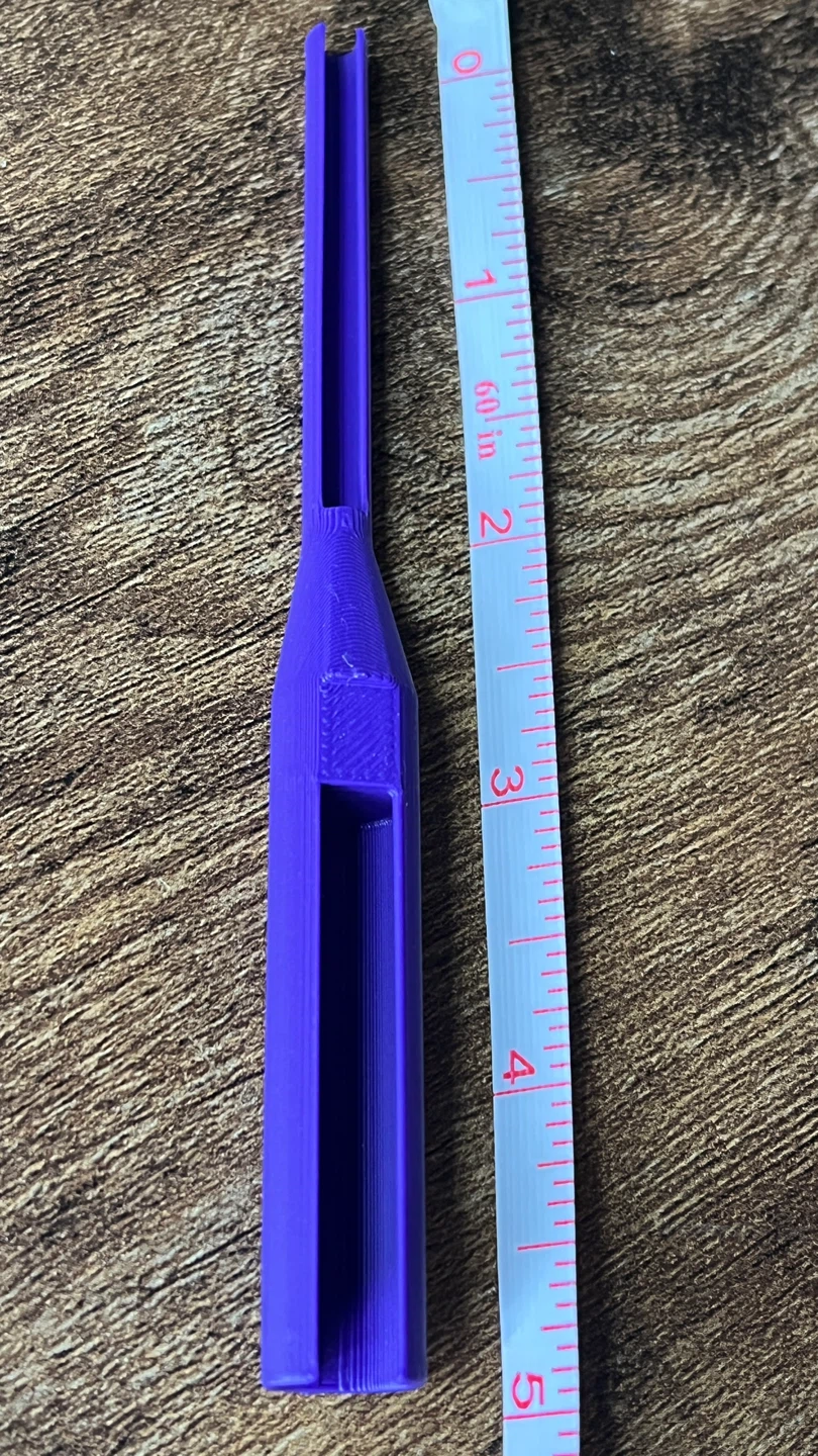 Purple 3D Printed Knot Maker
