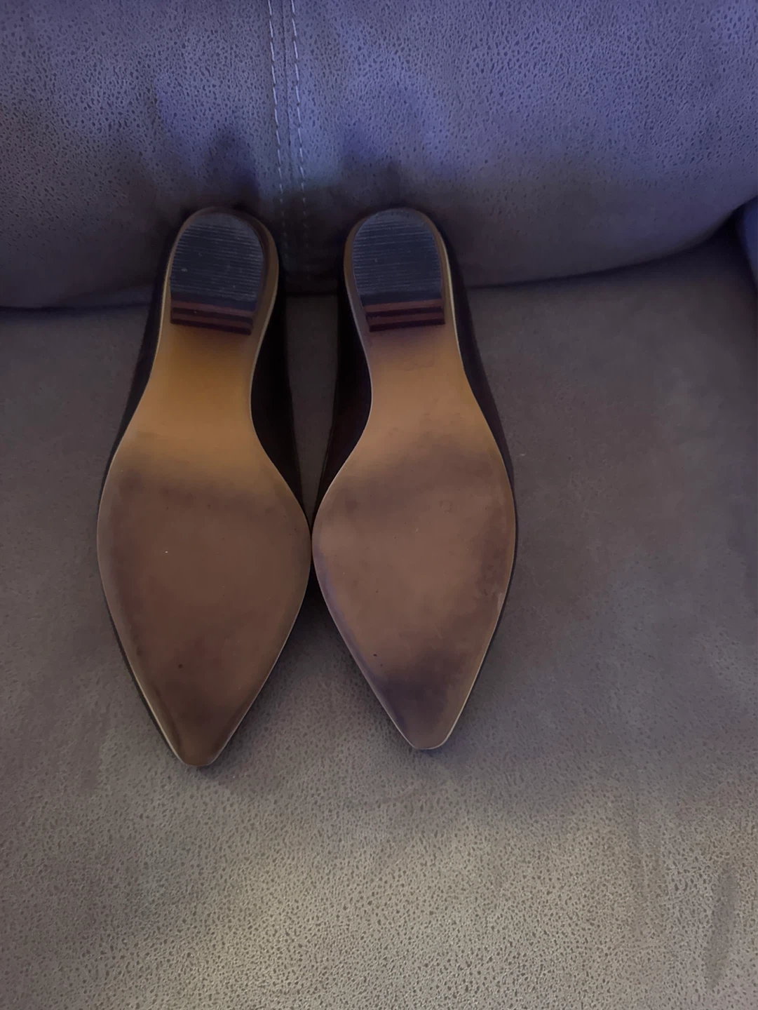 Women's Black Pointed Toe Heels Size 9M - photo 2