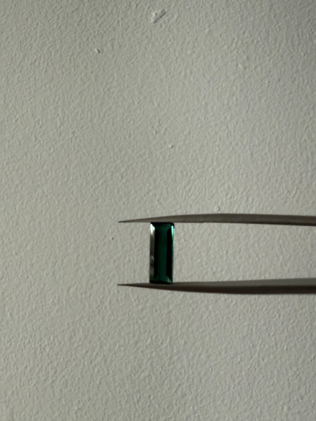 Emerald cut  Green tourmaline - photo 5