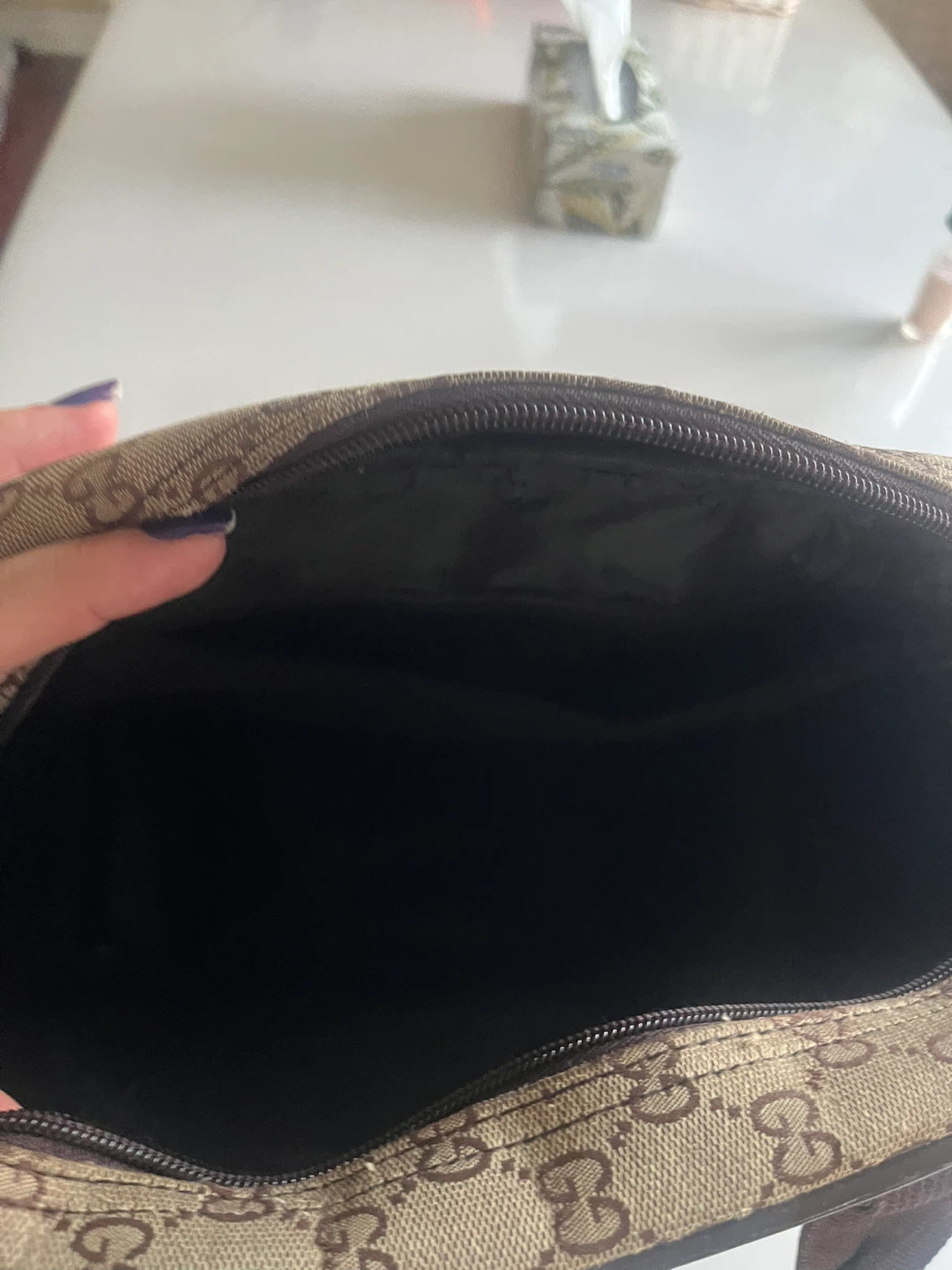 Vintage Gucci Monogram Canvas Travel Bag - photo 5