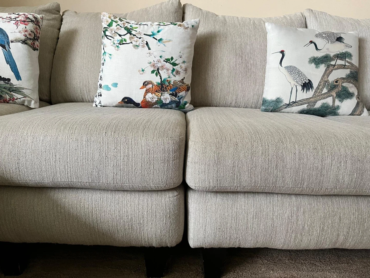 Light Grey Sectional Sofa @ East York, Toronto - photo 5