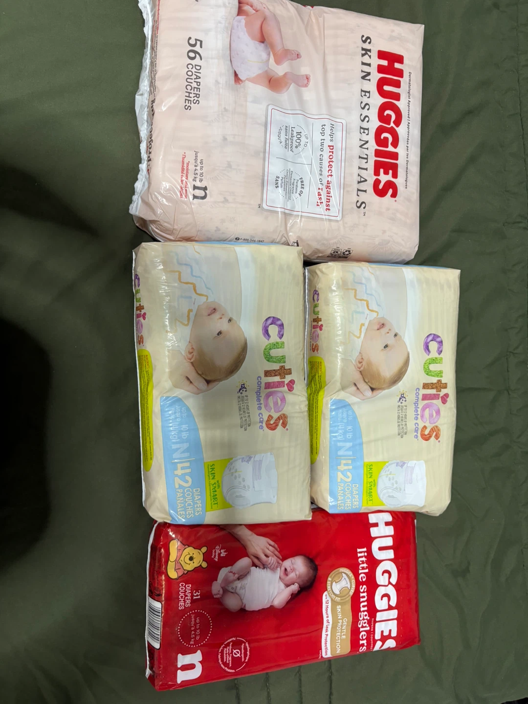 Huggies & Cuties Diapers Bundle