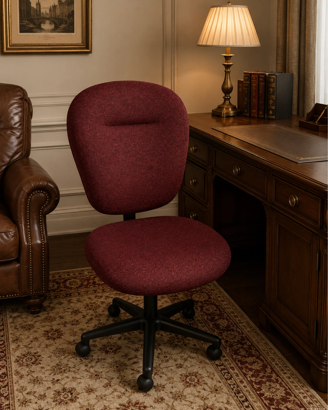 Maroon Office Chair