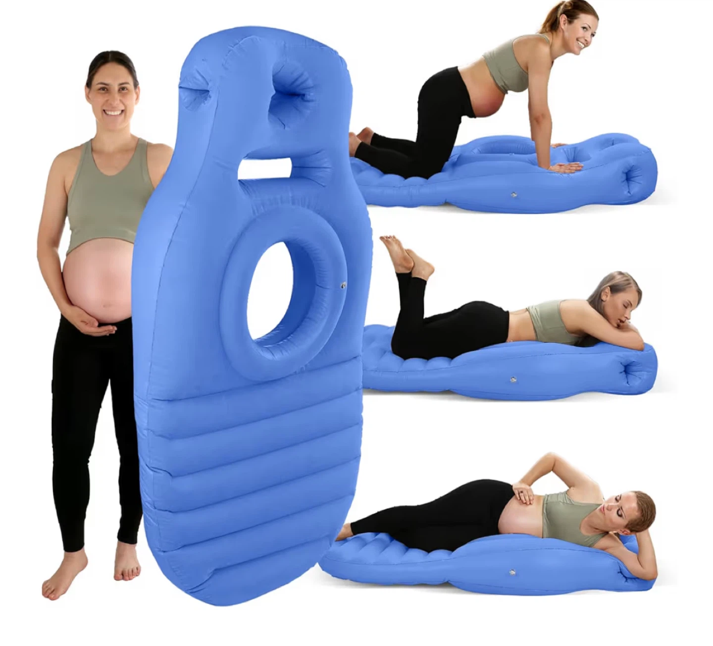 U-Shaped Maternity Pillow & Belly Support Band - photo 3