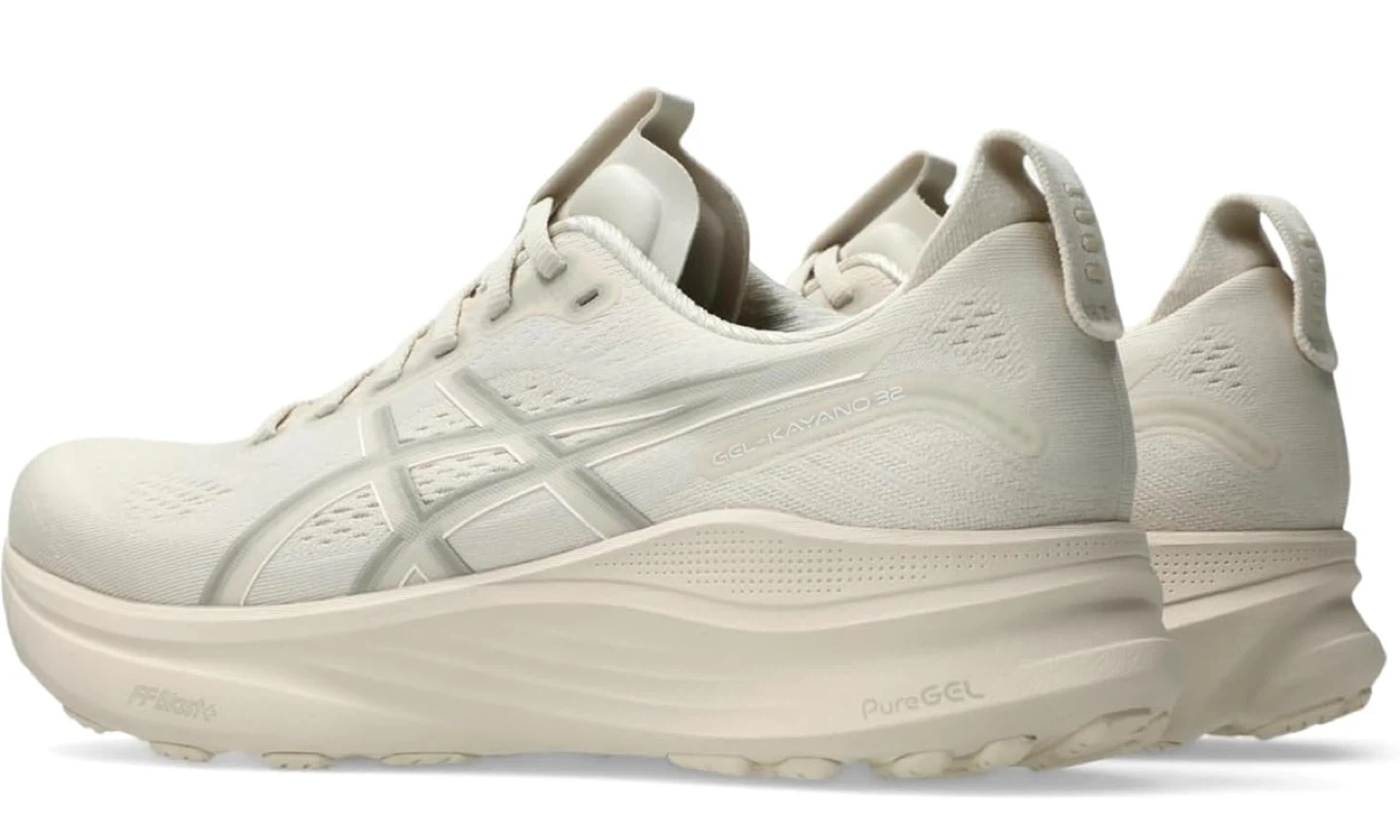 11 MEN ASICS Gel-Kayano 32 Running Shoes - Ecru - photo 4