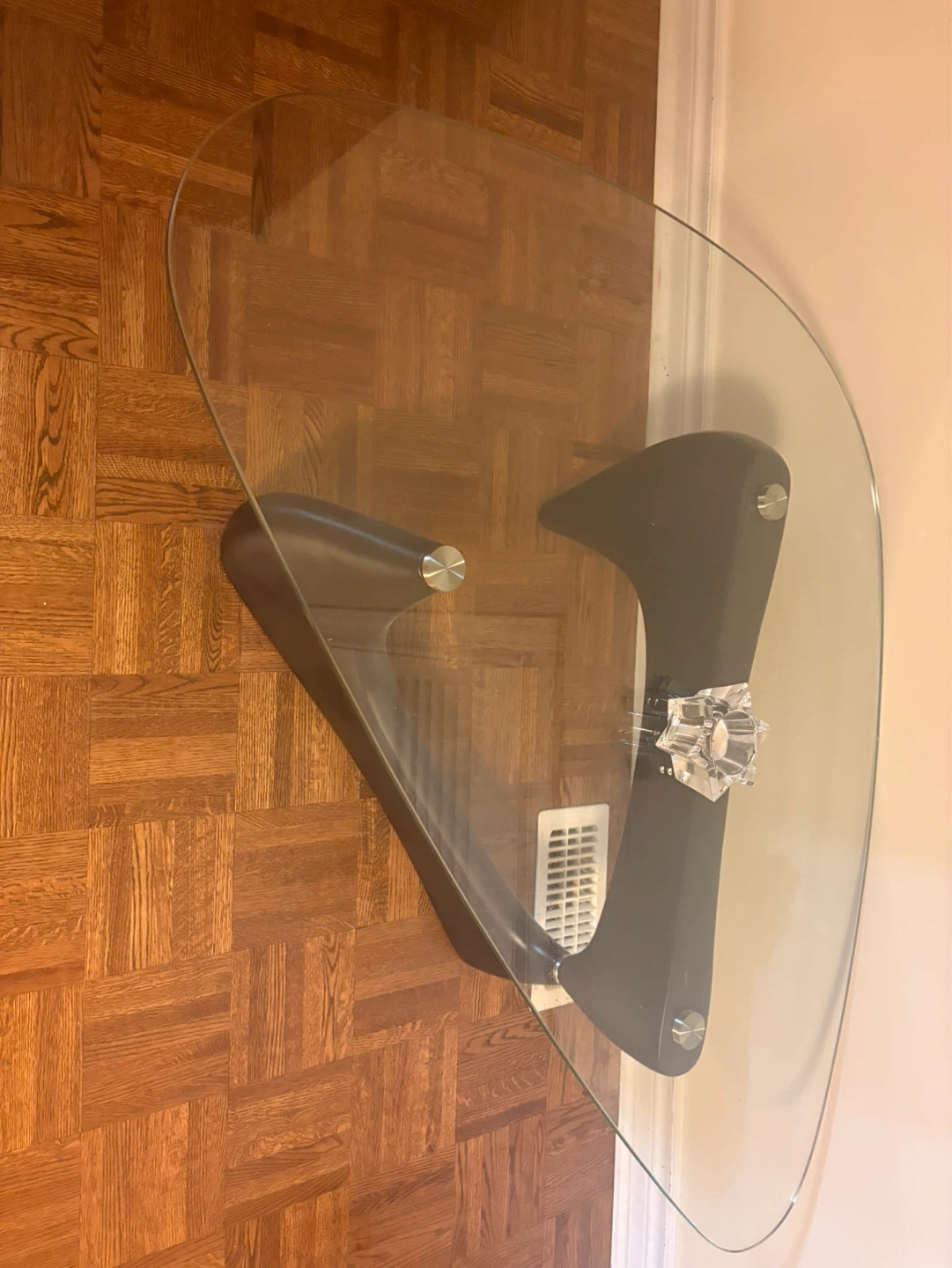 Modern Black & Glass Coffee Table - photo 3