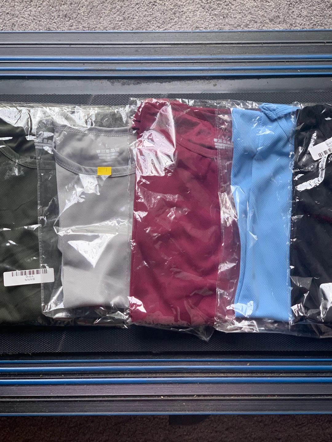 Lot of 6 Men's T-Shirts - Assorted Colors Large Size Brand New - photo 2