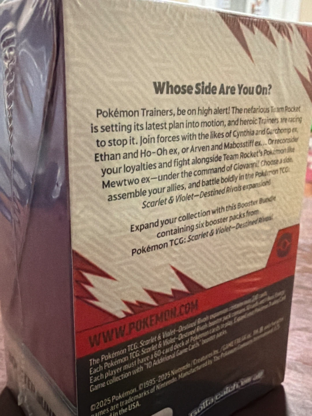 Pokemon Scarlet & Violet Destined Rivals Booster Bundle - photo 3