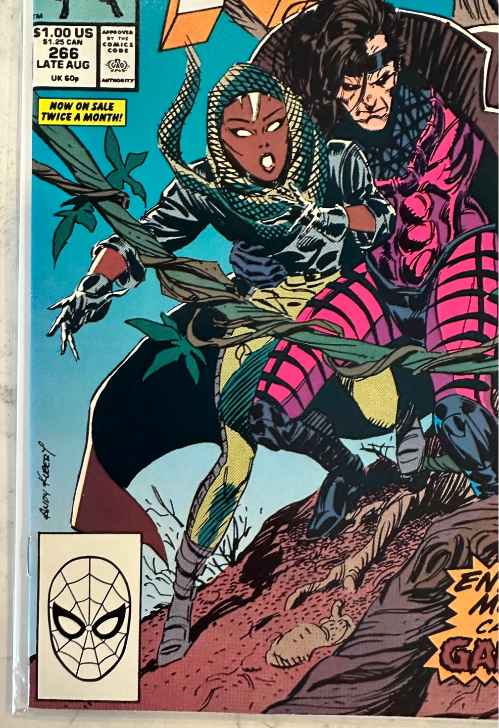 High Grade Raw Uncanny X-Men #266 (1st Gambit) - photo 3
