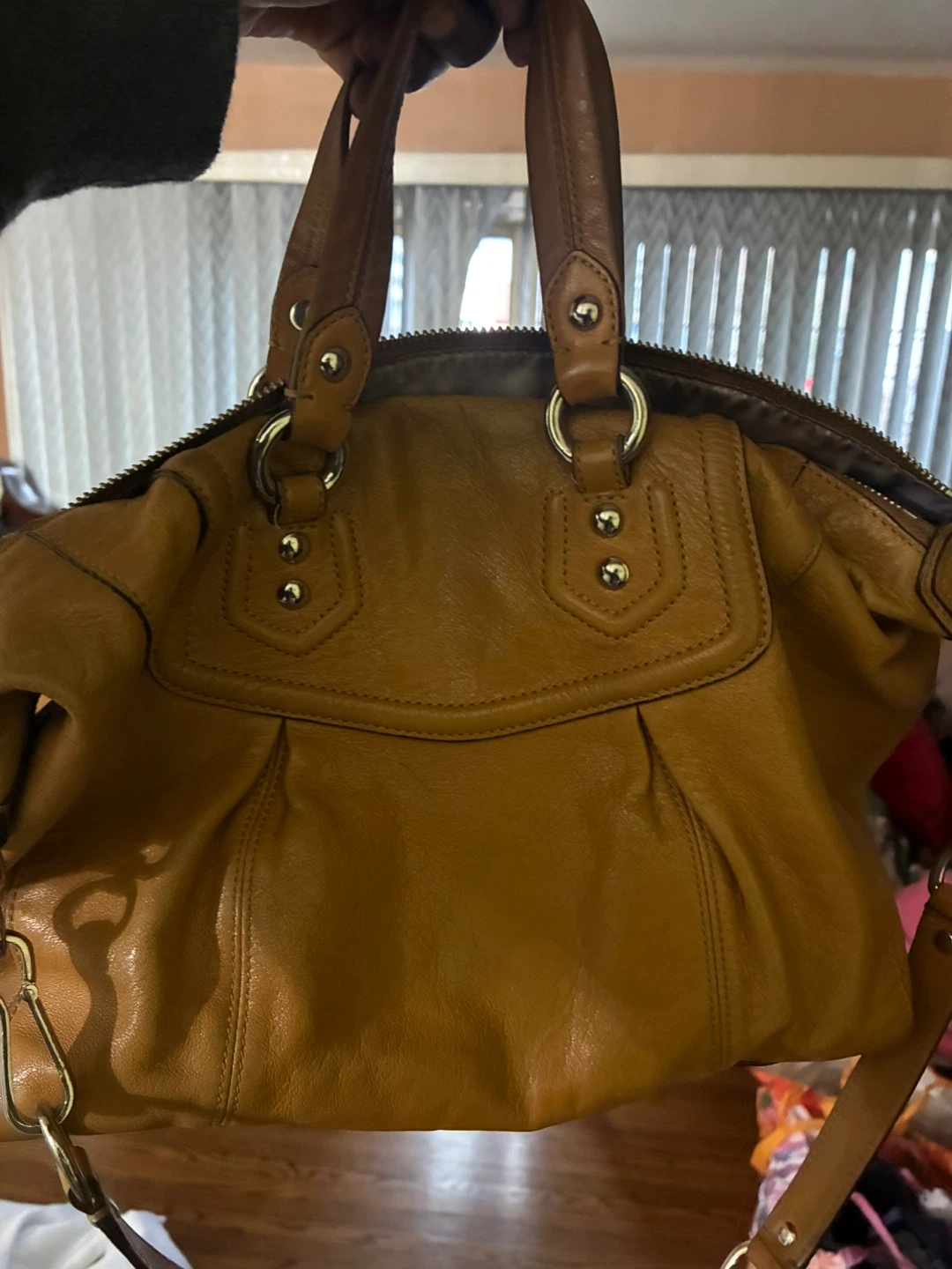 Coach Vintage Brown Leather Satchel Handbag - photo 3