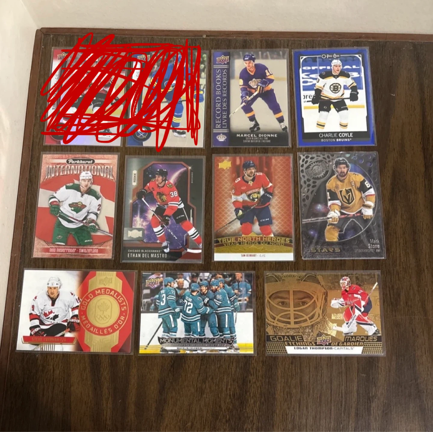 Hockey cards