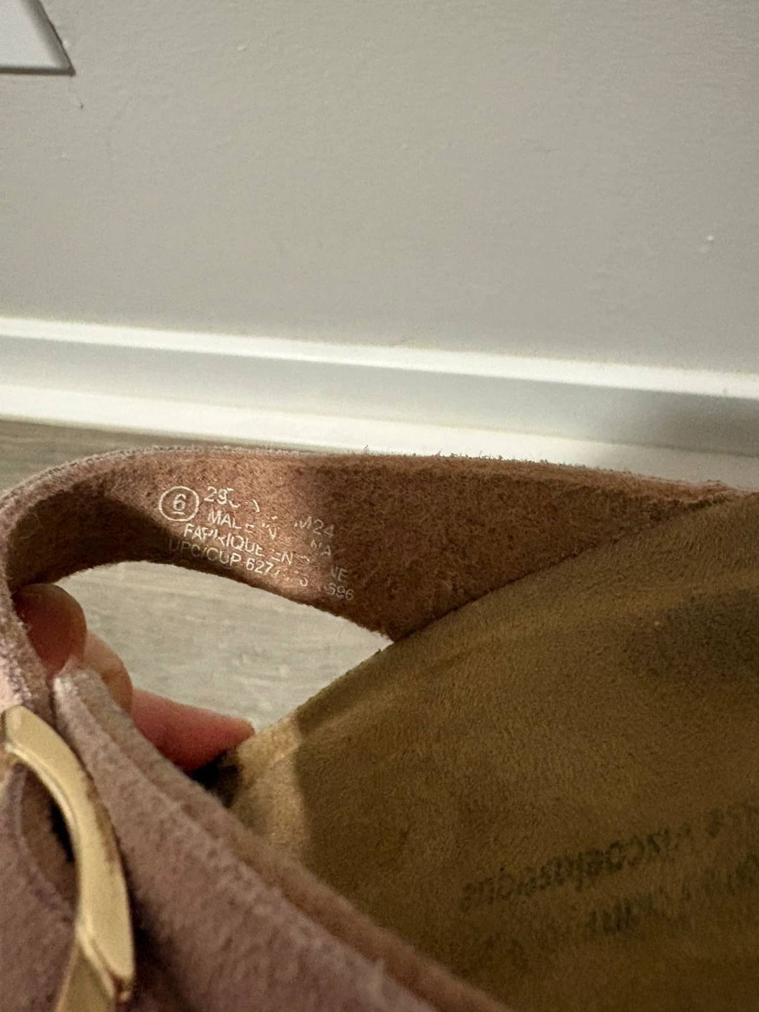Pink Birkenstock Sandals Size 6 - photo 3