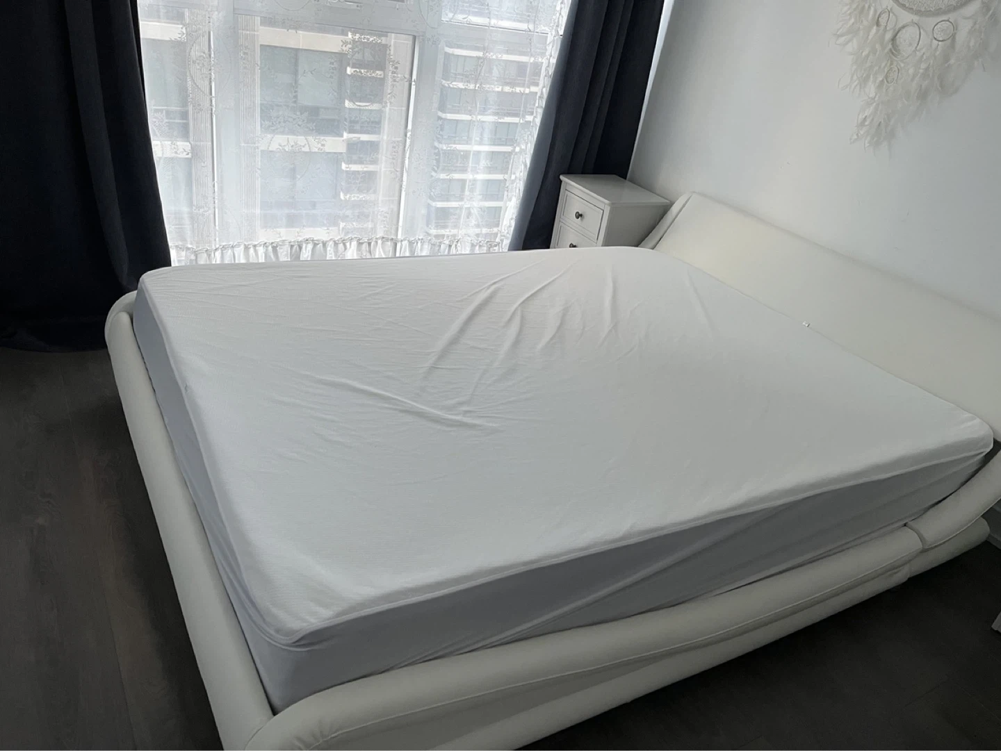 Queen Wave-Like Bed Frame + FREE Nectar 12’’ Mattress - photo 3
