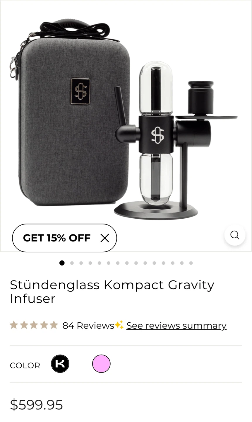 Stündenglass Kompakt Gravity Infuser - photo 4