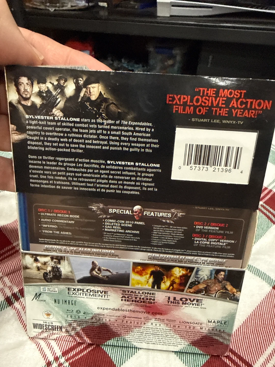 The Expendables Blu-Ray + DVD + Digital Copy - photo 2