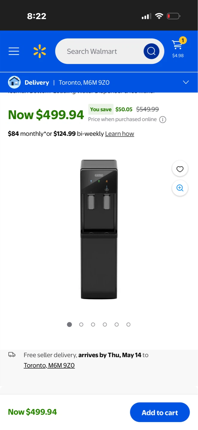 Iceman Water Dispenser & Ice Maker