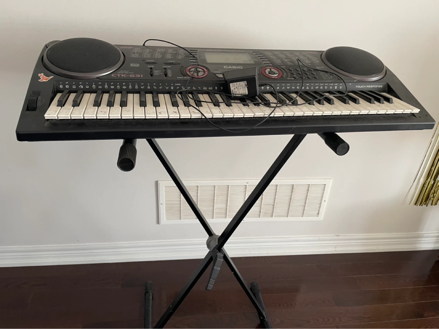 Casio CTK-631 Keyboard with Stand and Power Adapter - photo 2