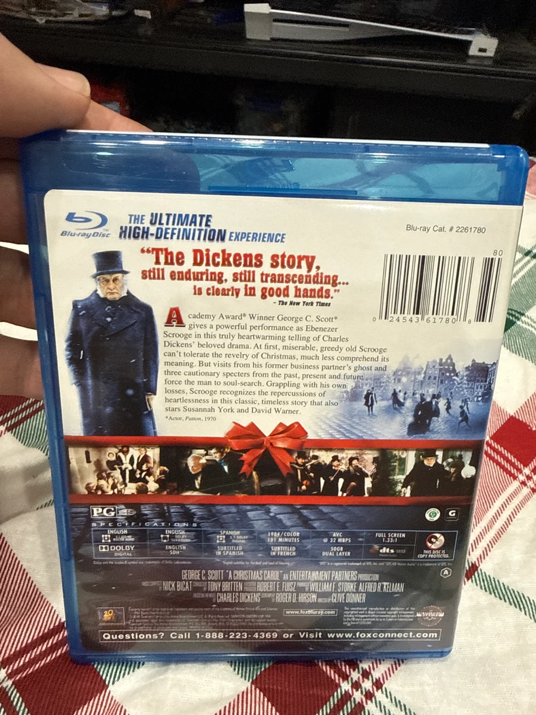 George C. Scott's A Christmas Carol Blu-Ray - photo 2