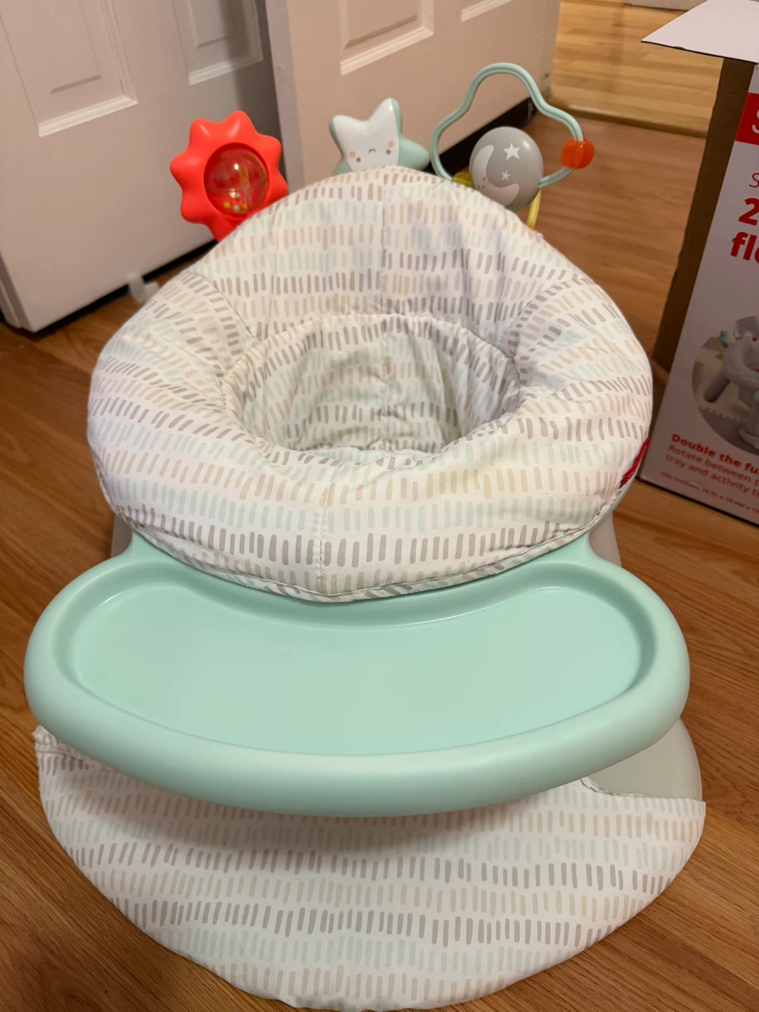 Skip Hop Silver Lining Cloud 2-in-1 Activity Floor Seat - photo 2