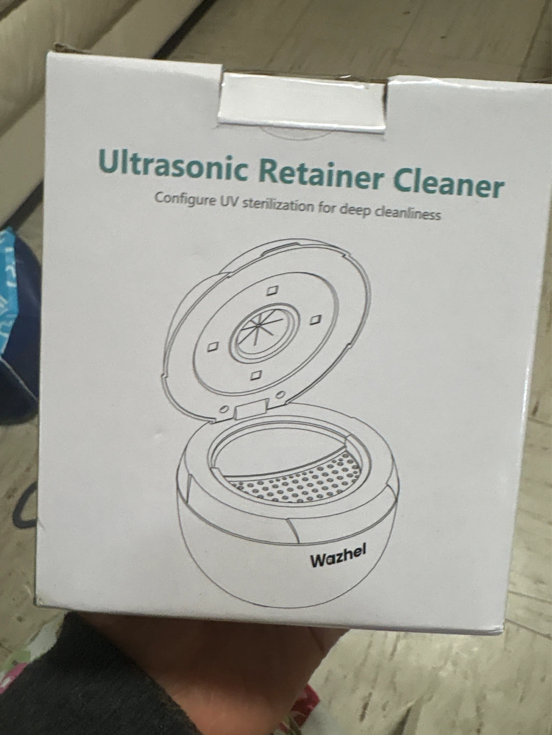 Wazhel Ultrasonic Retainer Cleaner with UV Sterilization - photo 2