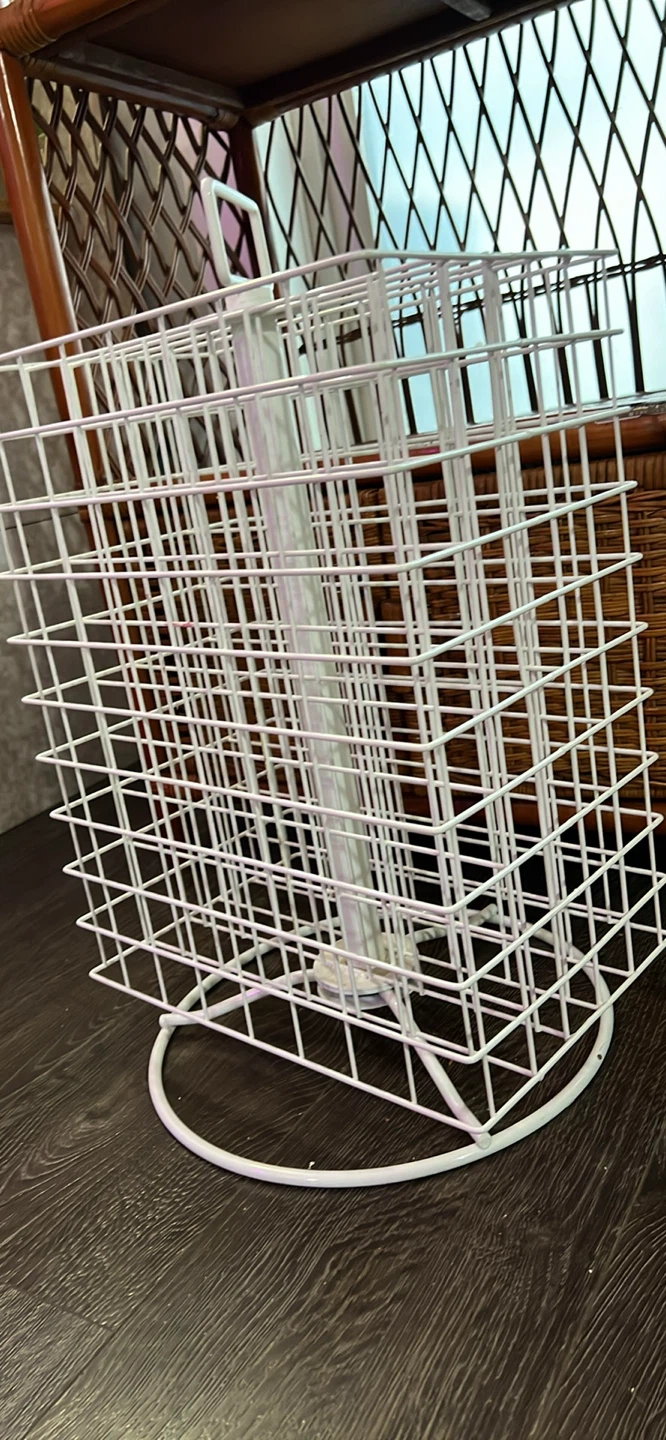 Rare Provo Craft Industrial 6-Tier Rotating Paint Rack - photo 2