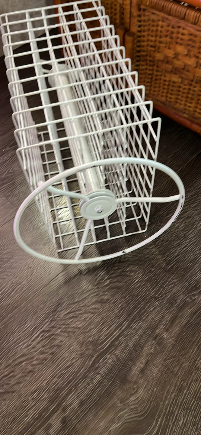 Rare Provo Craft Industrial 6-Tier Rotating Paint Rack - photo 4