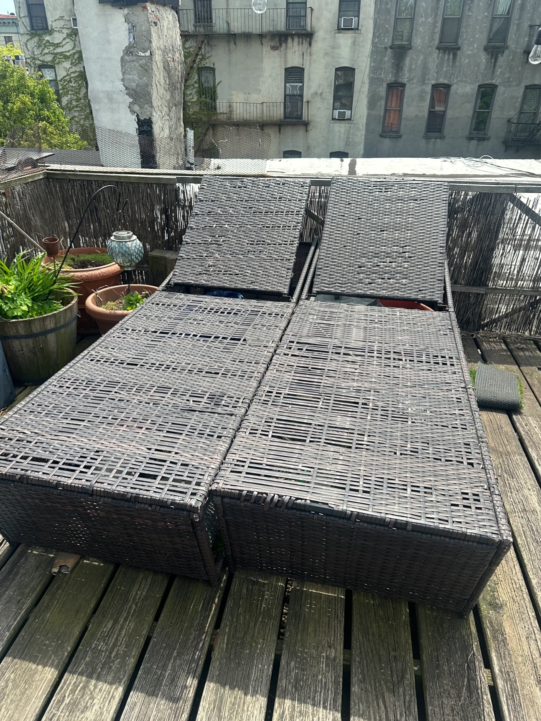 Outdoor Patio Furniture Set with Umbrella - photo 4