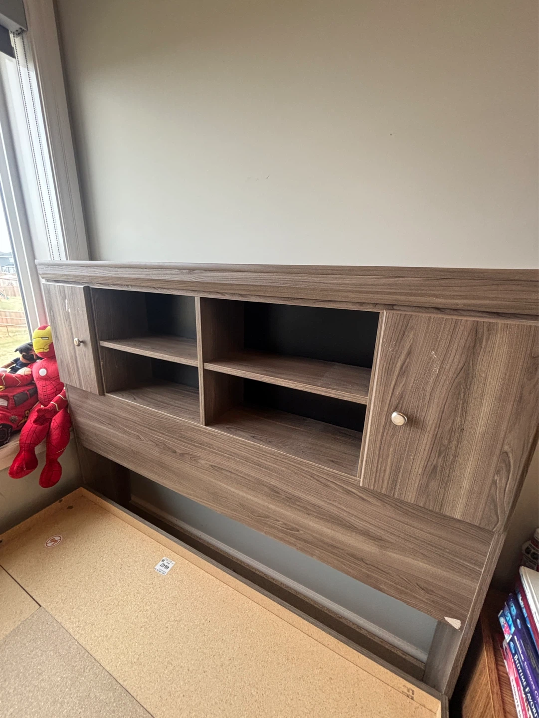 Kid bed with storage headboard and six drawers - photo 5