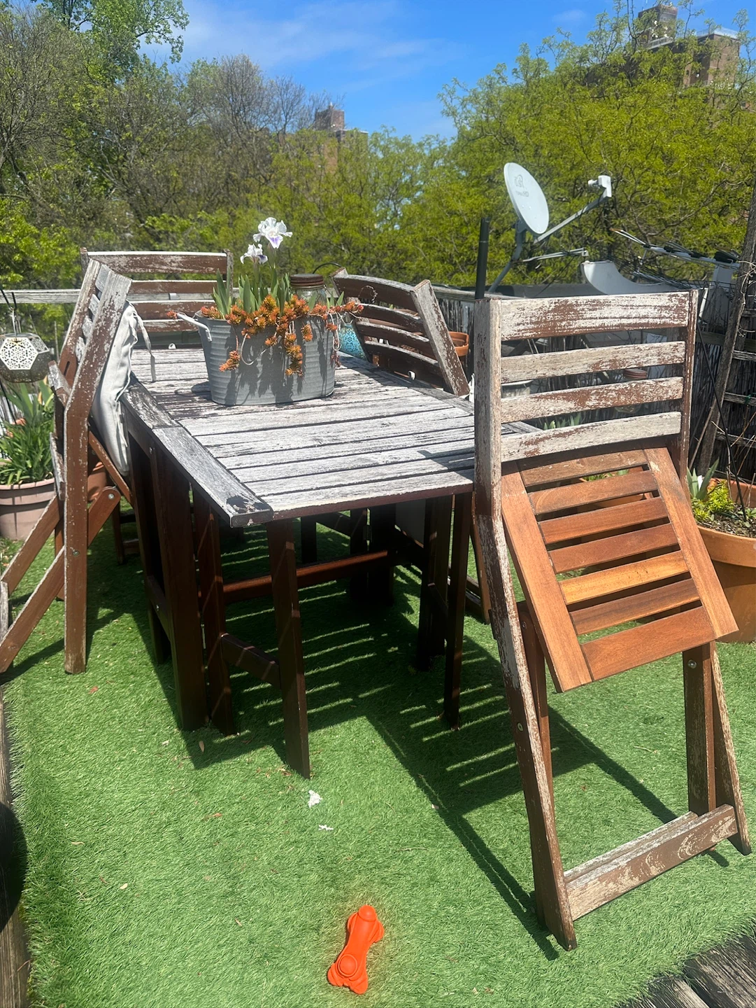 Wooden Outdoor Dining Set