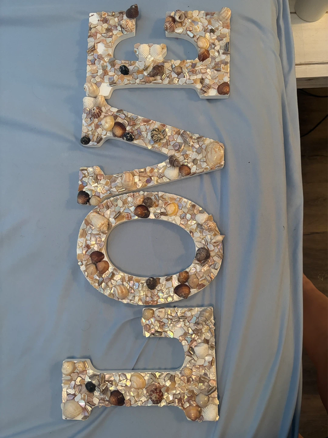 HANDMADE Seashell "LOVE" Decorative Letters - photo 2