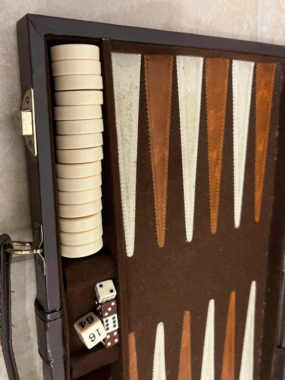 Backgammon Set with Case - photo 3