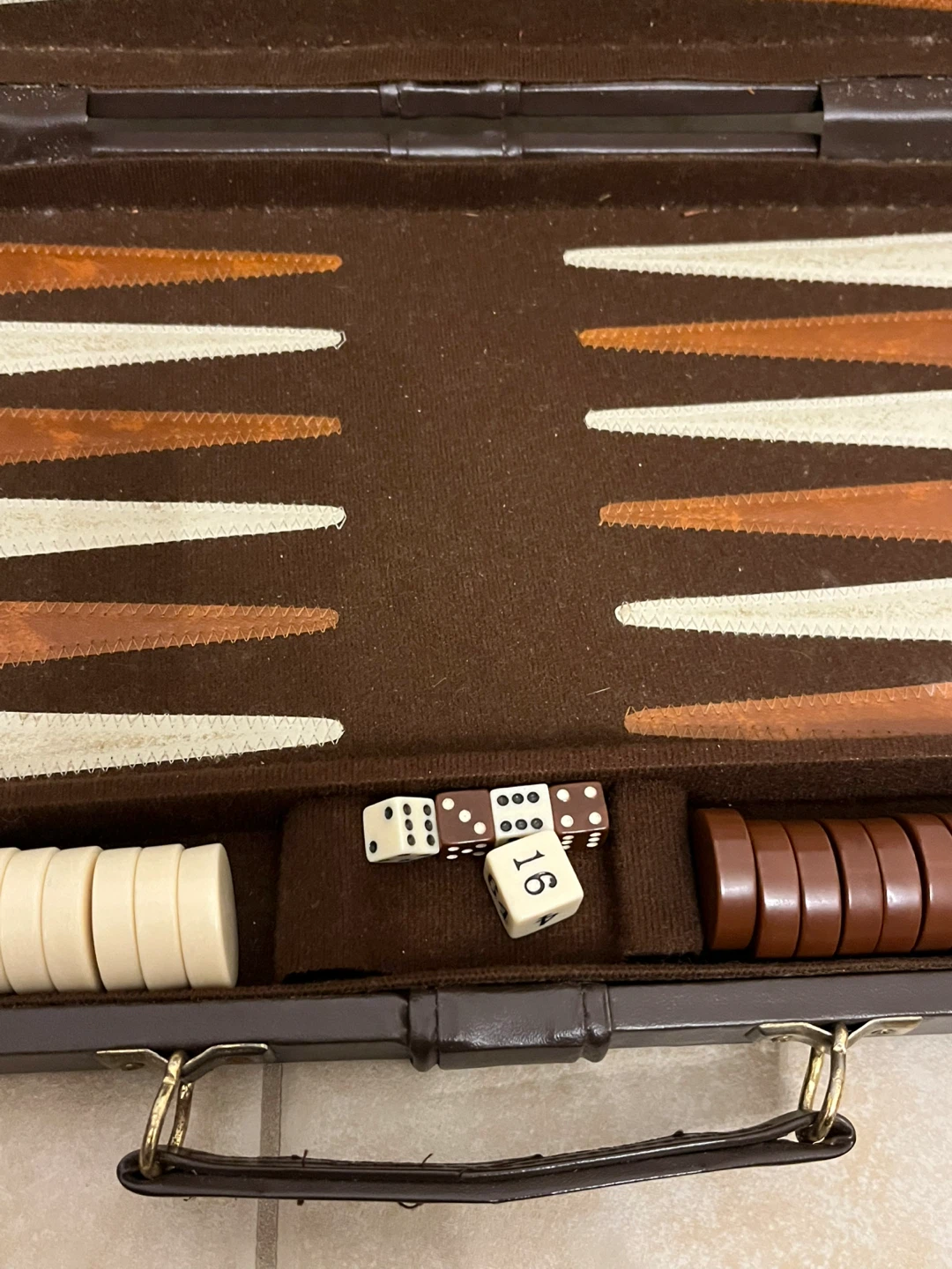 Backgammon Set with Case - photo 2