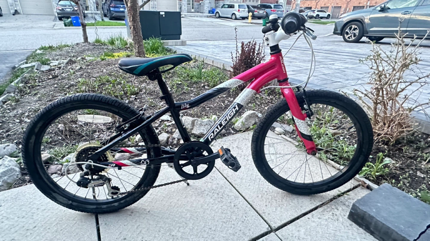 20” Raleigh Lily Kids' Bike - Pink