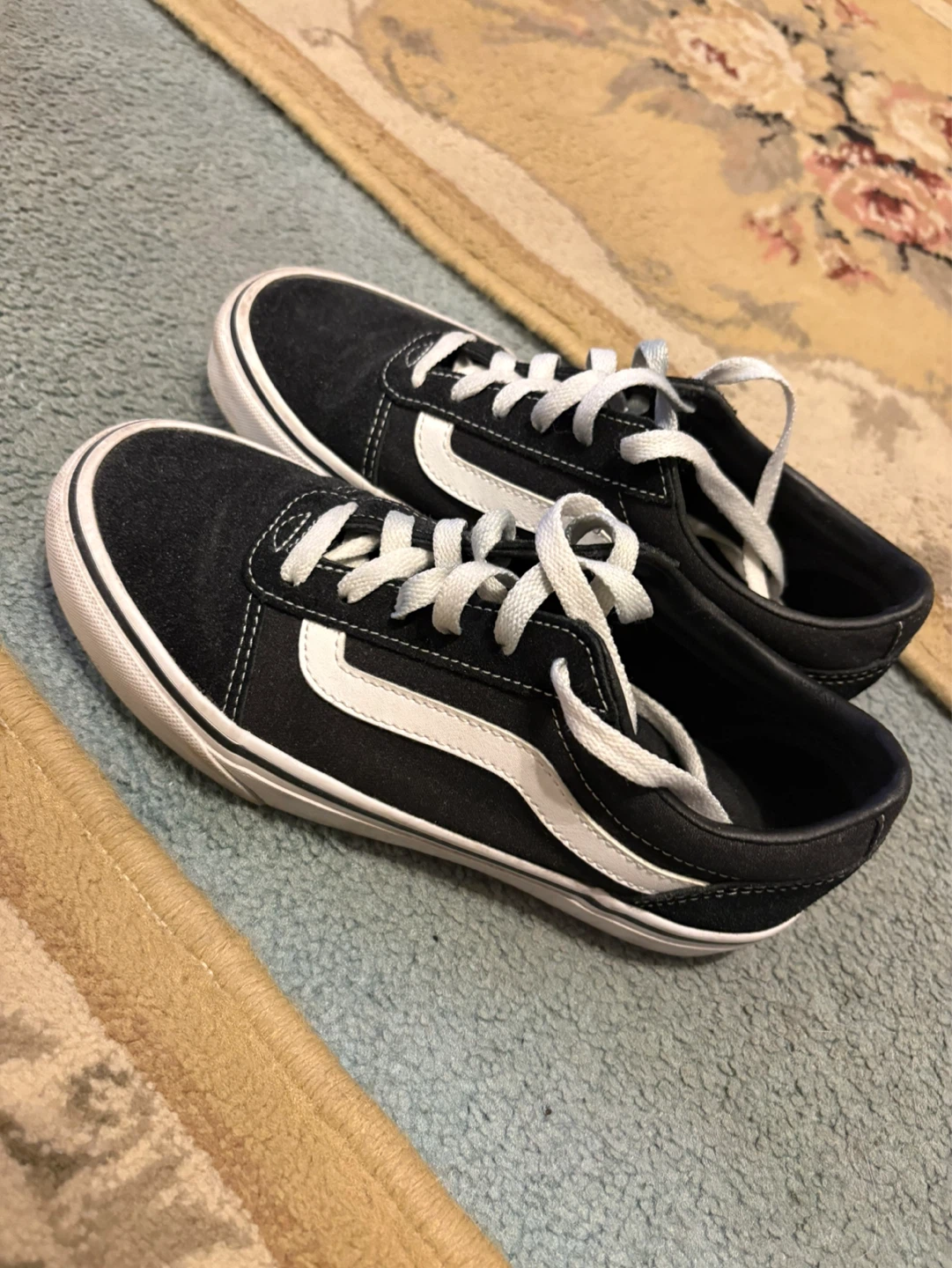 Vans black canvas sneakers